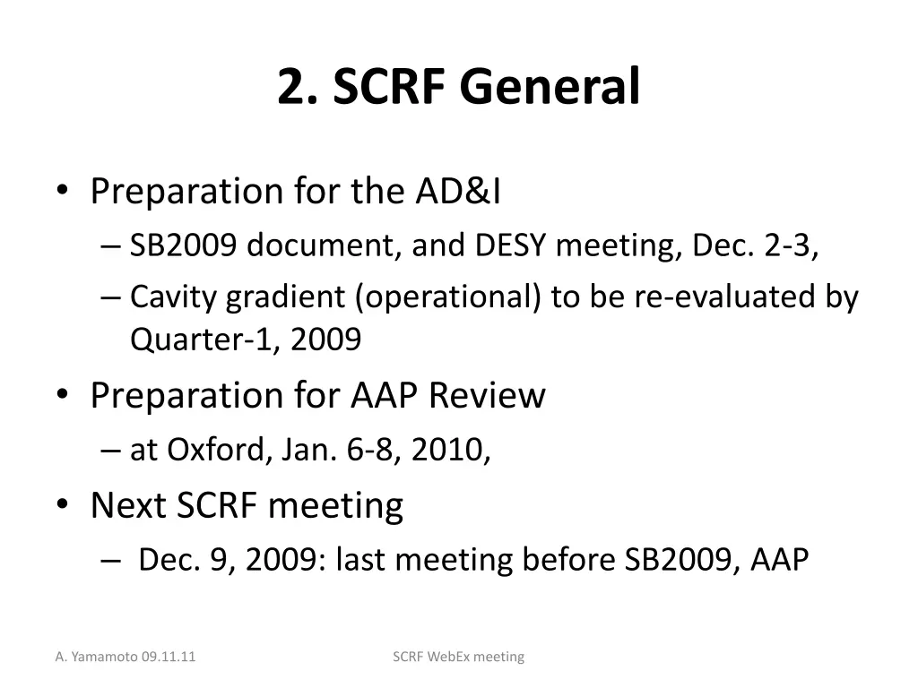 2 scrf general