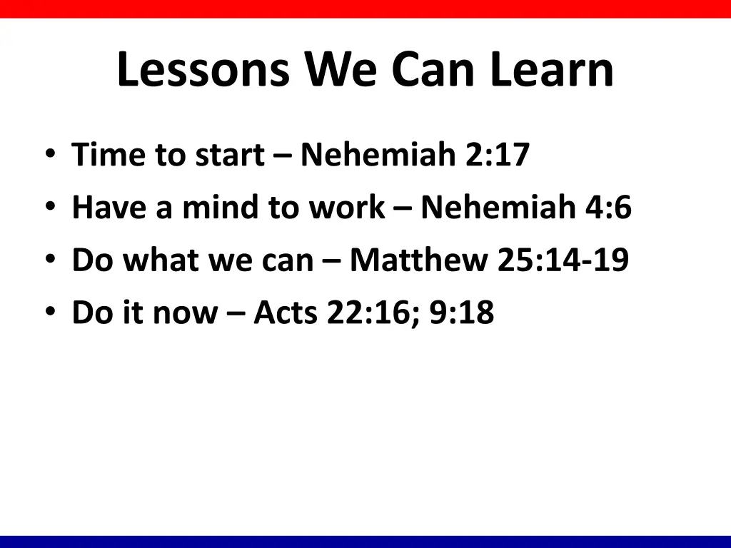 lessons we can learn 3