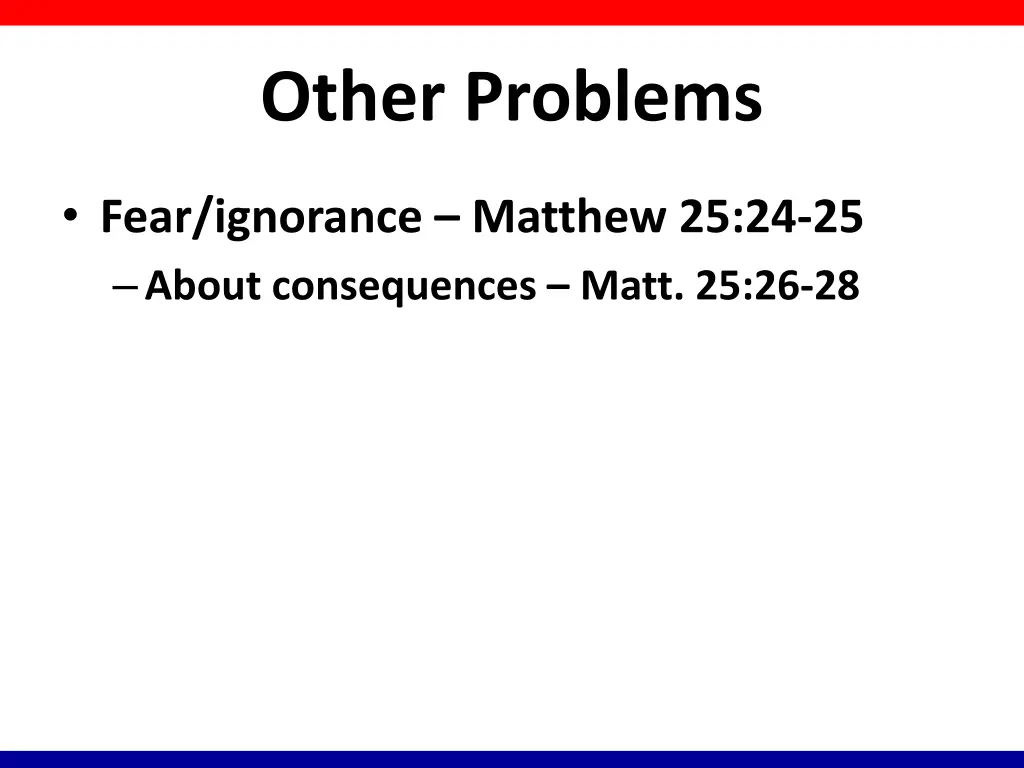 other problems 1