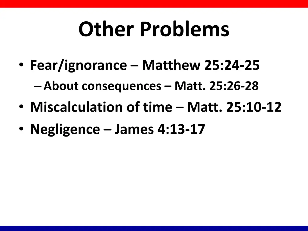 other problems 3