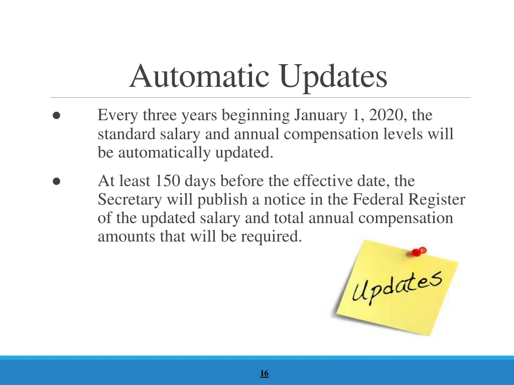 automatic updates