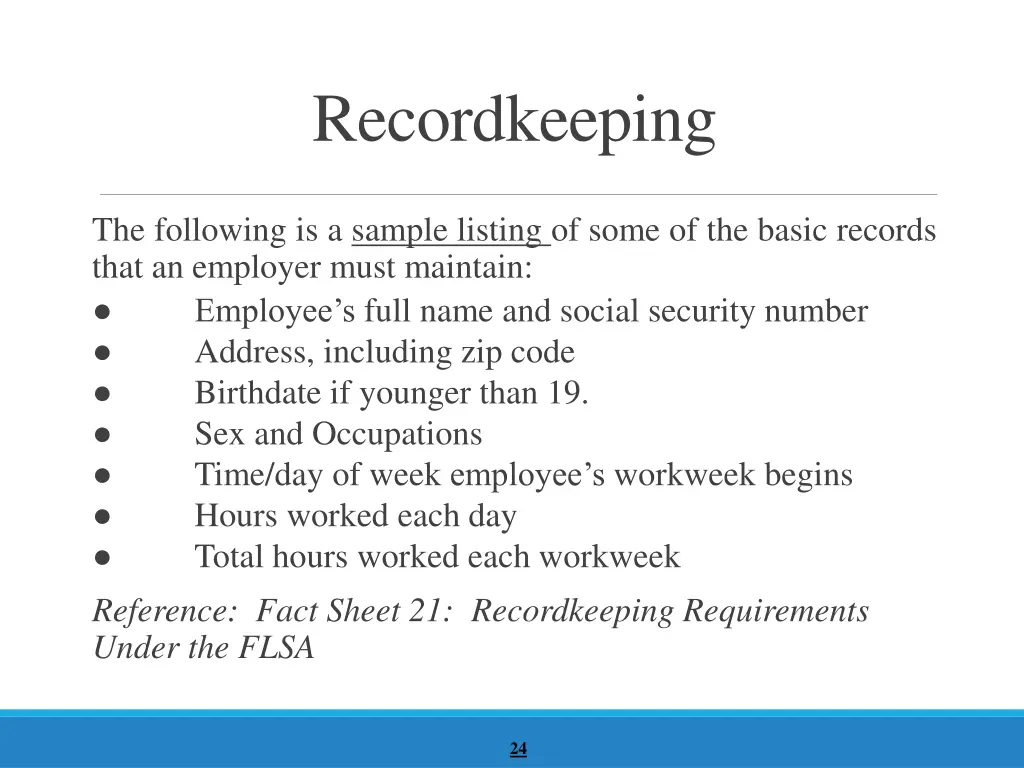 recordkeeping 1