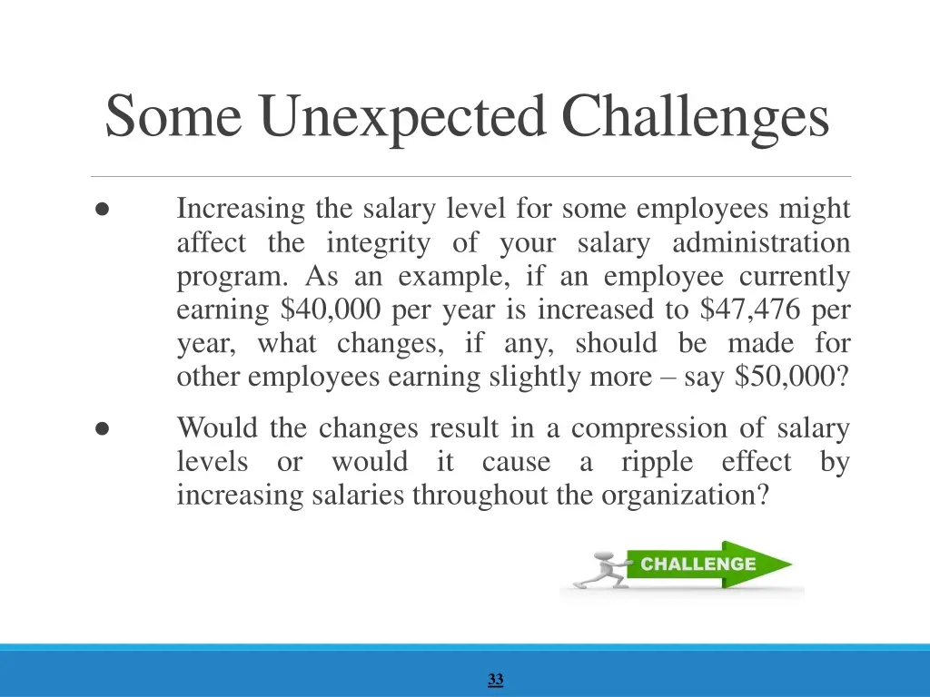 some unexpected challenges 4