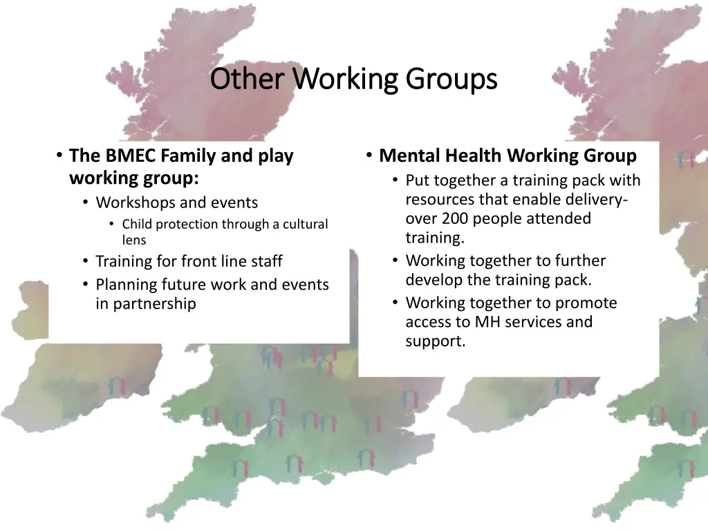 other working groups other working groups