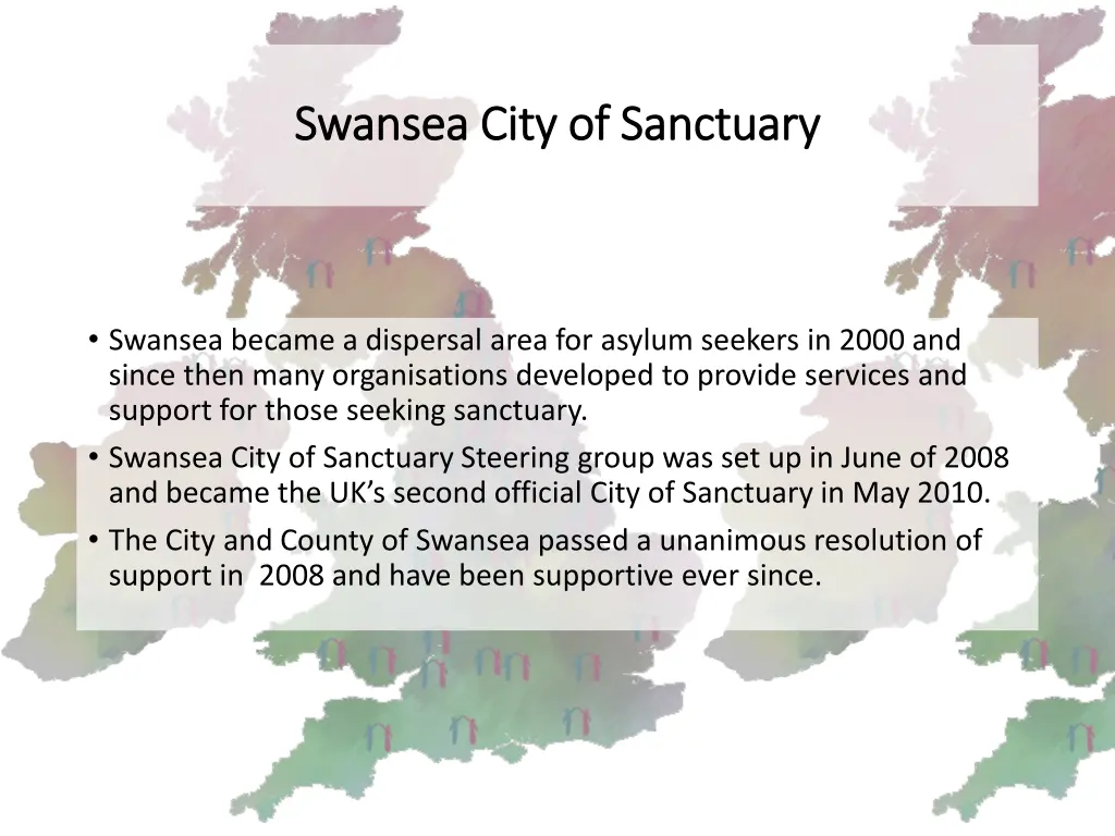 swansea city of sanctuary swansea city
