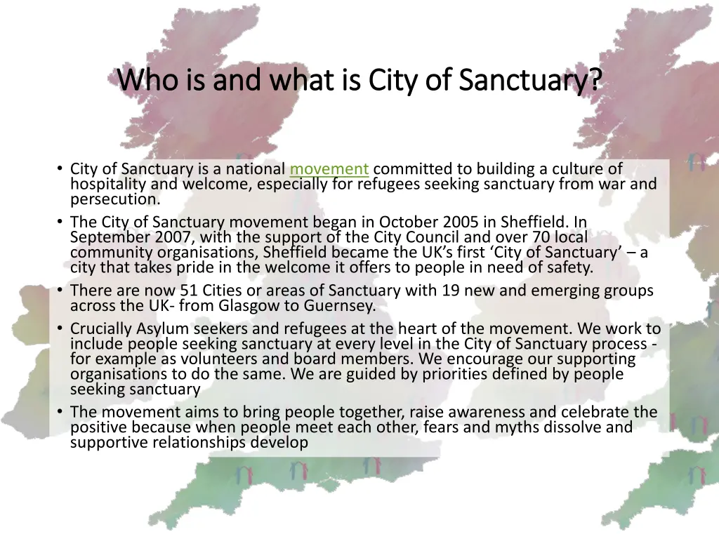 who is and what is city of sanctuary