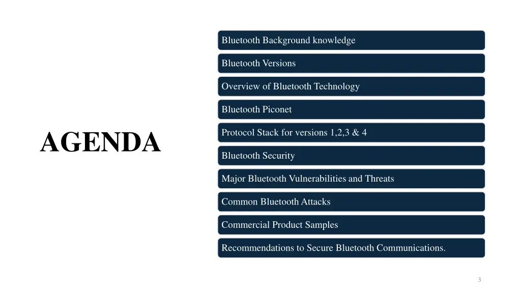 bluetooth background knowledge