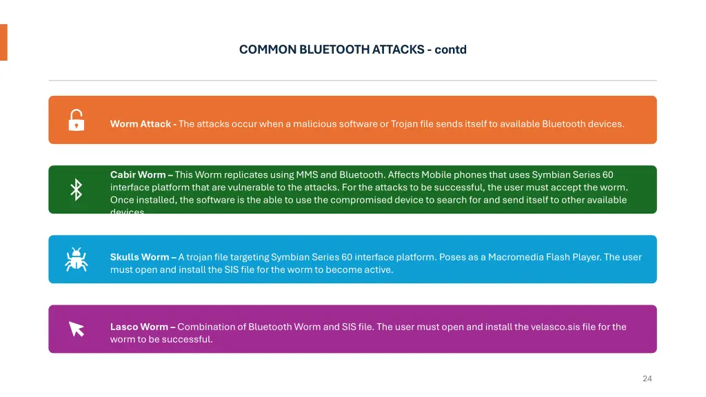 common bluetooth attacks contd 2