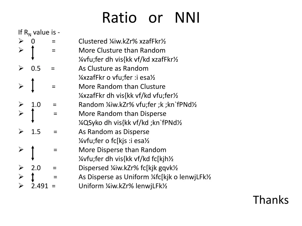 ratio or nni