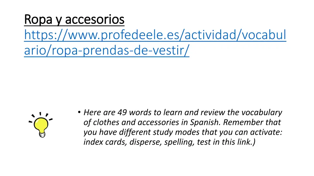 ropa ropa y y accesorios accesorios https
