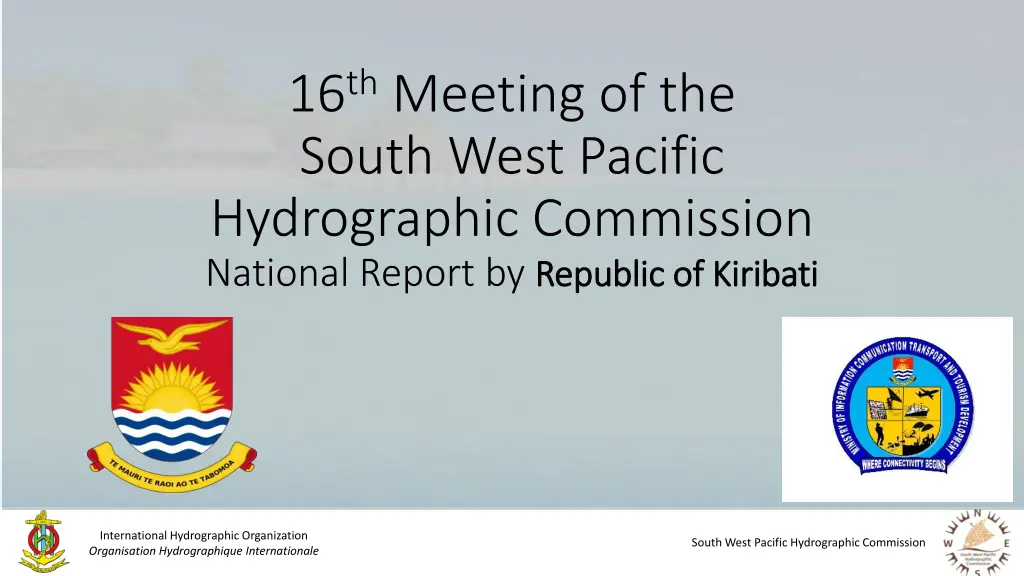 16 th meeting of the south west pacific