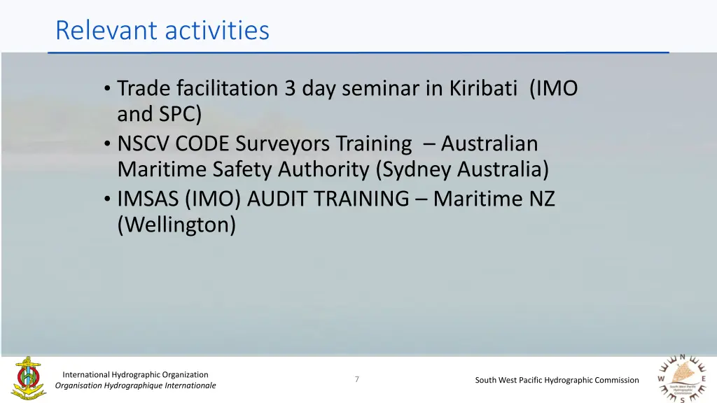 relevant activities 4