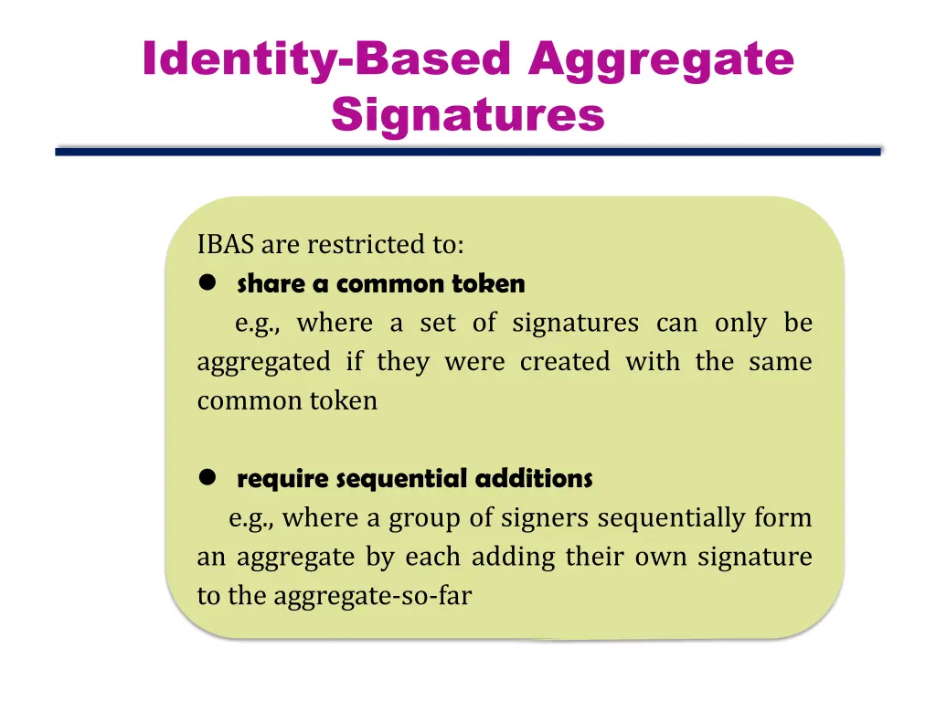 identity based aggregate signatures 10
