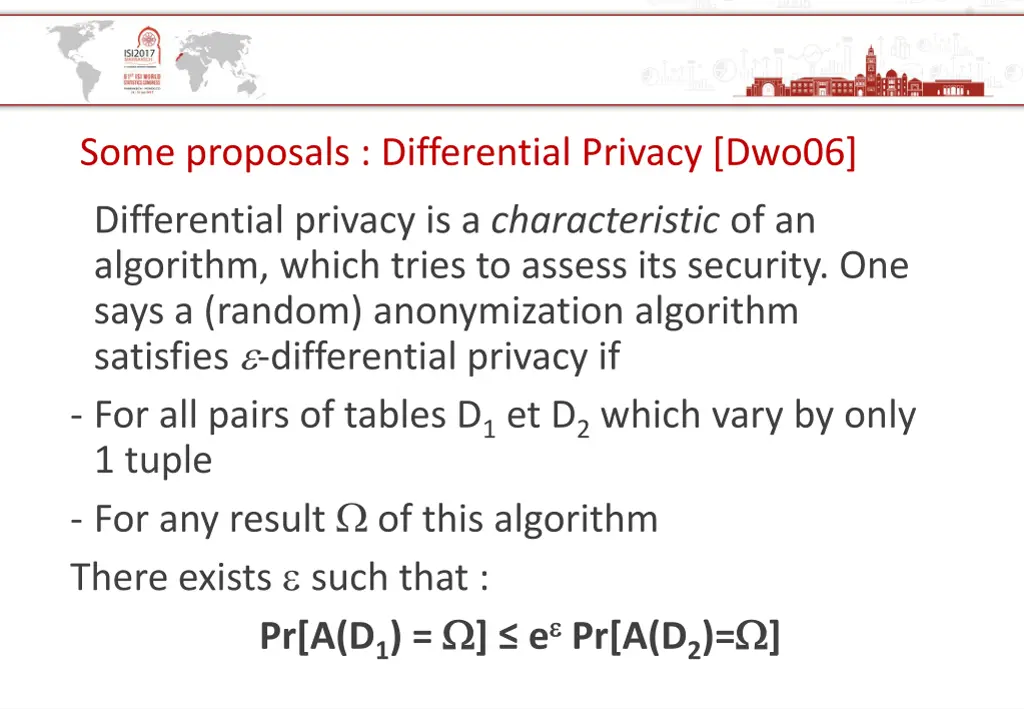 some proposals differential privacy dwo06