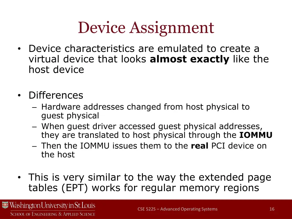 device assignment 1
