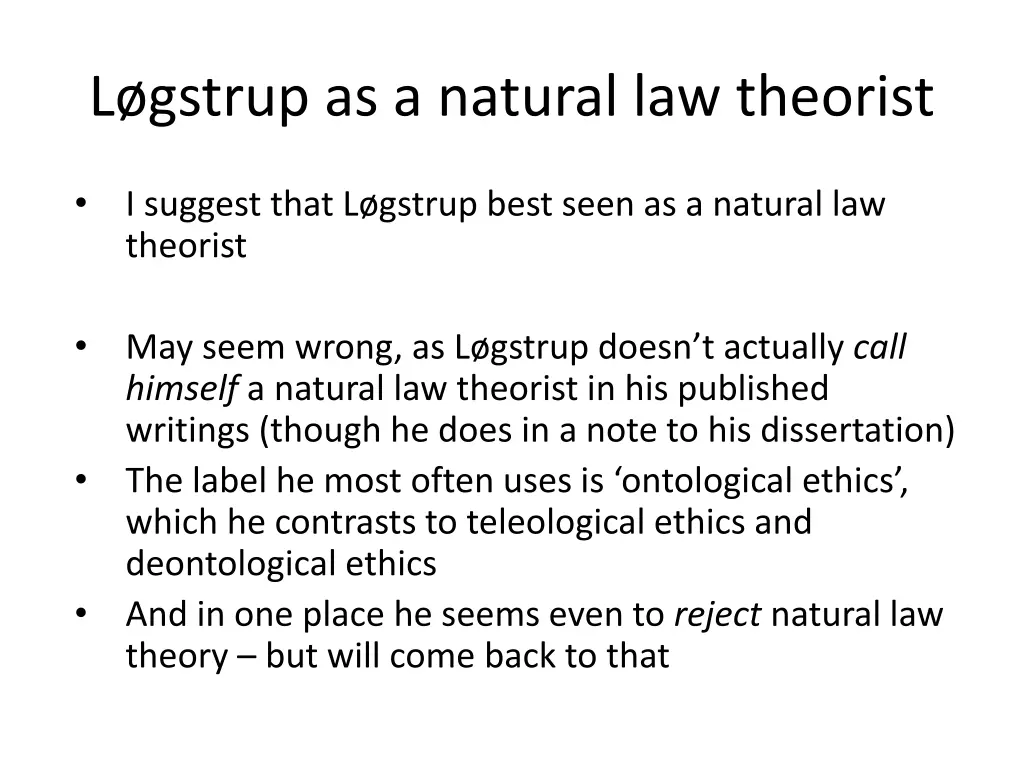 l gstrup as a natural law theorist 3