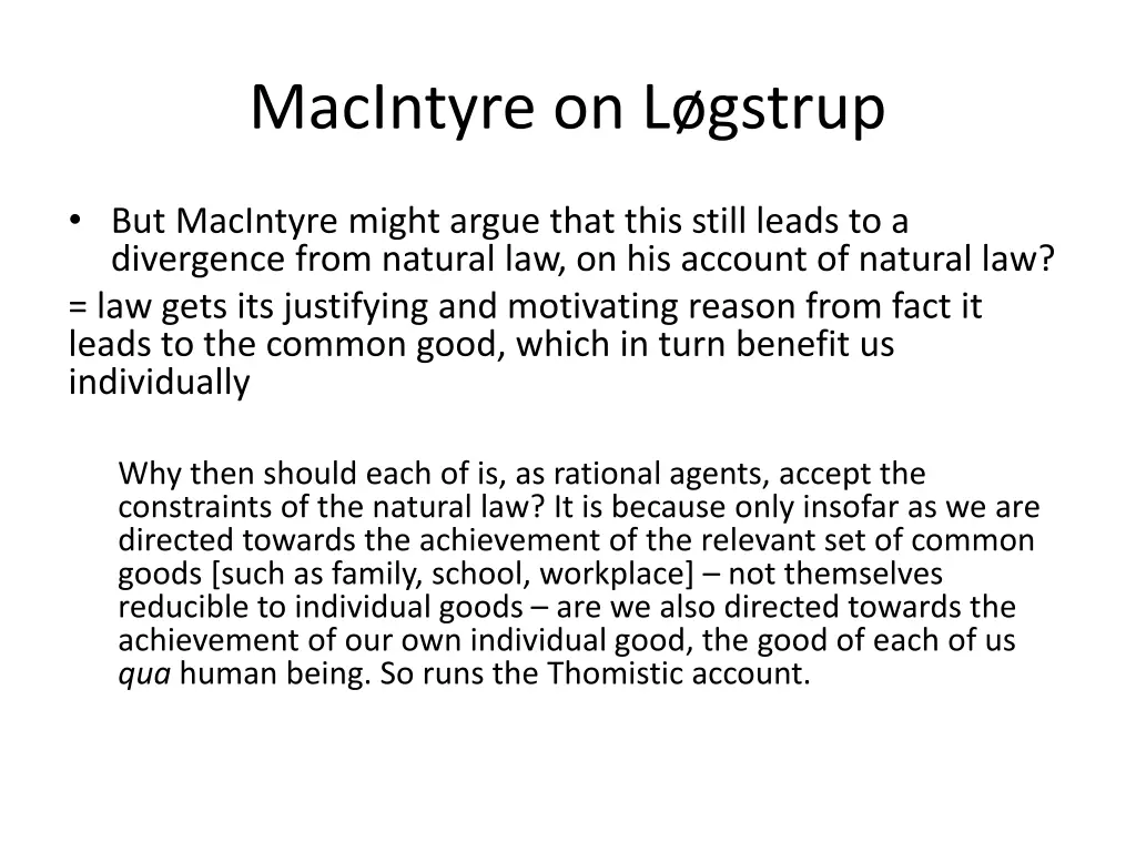 macintyre on l gstrup 11