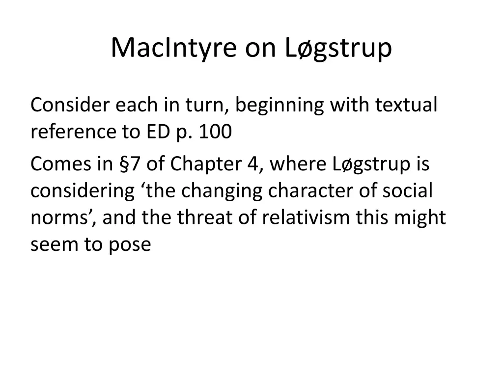 macintyre on l gstrup 2