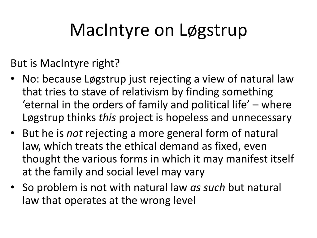 macintyre on l gstrup 6