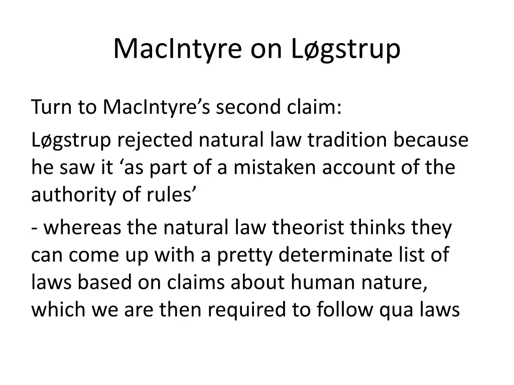 macintyre on l gstrup 9