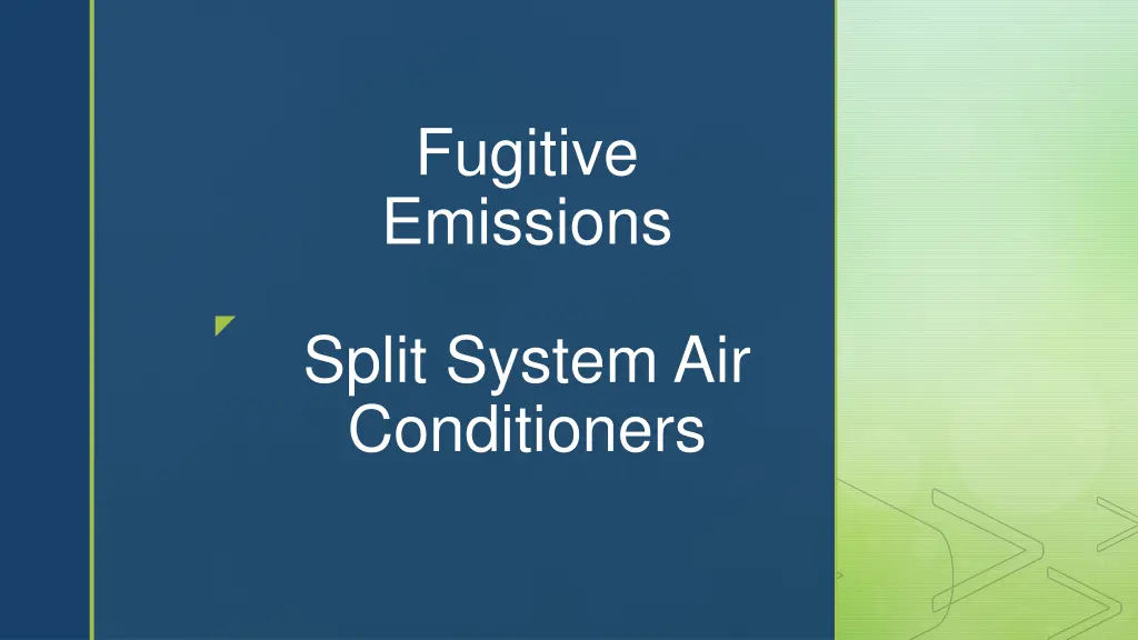 fugitive emissions