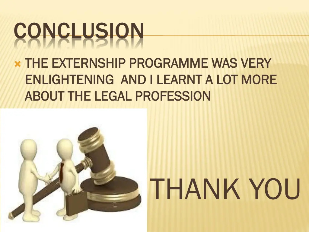 conclusion