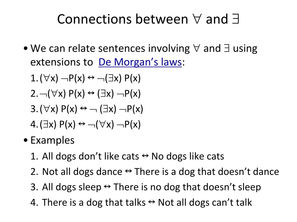 connections between and