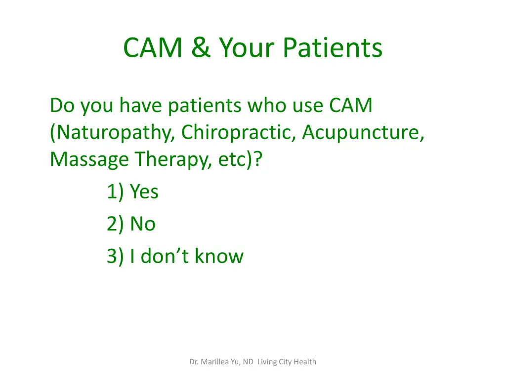 cam your patients