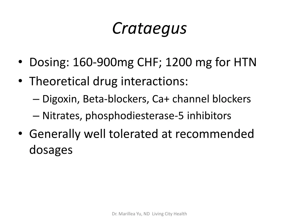 crataegus