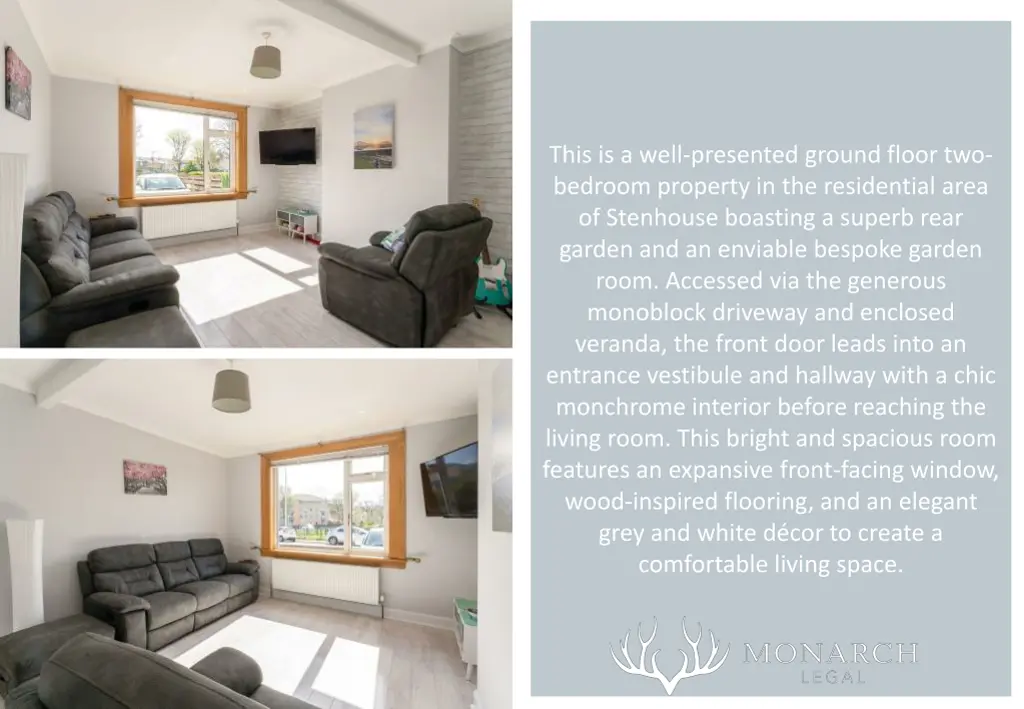 this is a well presented ground floor two bedroom