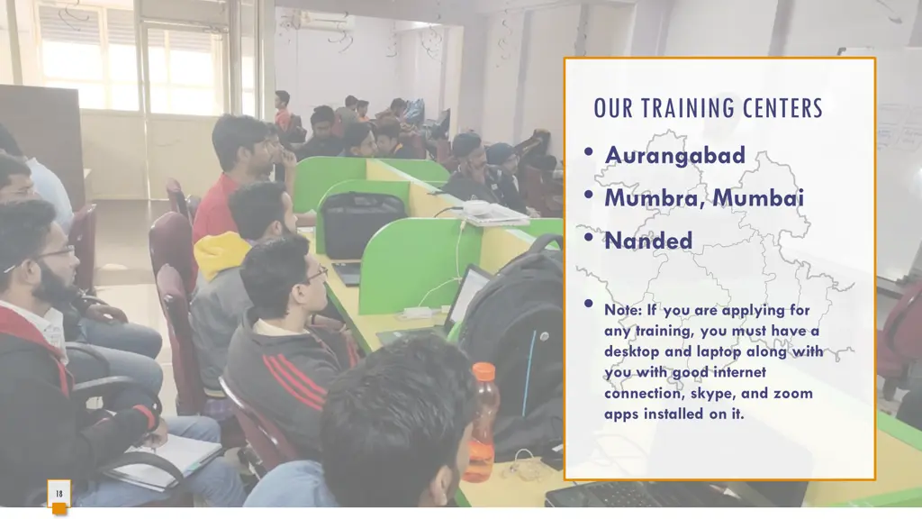 our training centers aurangabad mumbra mumbai