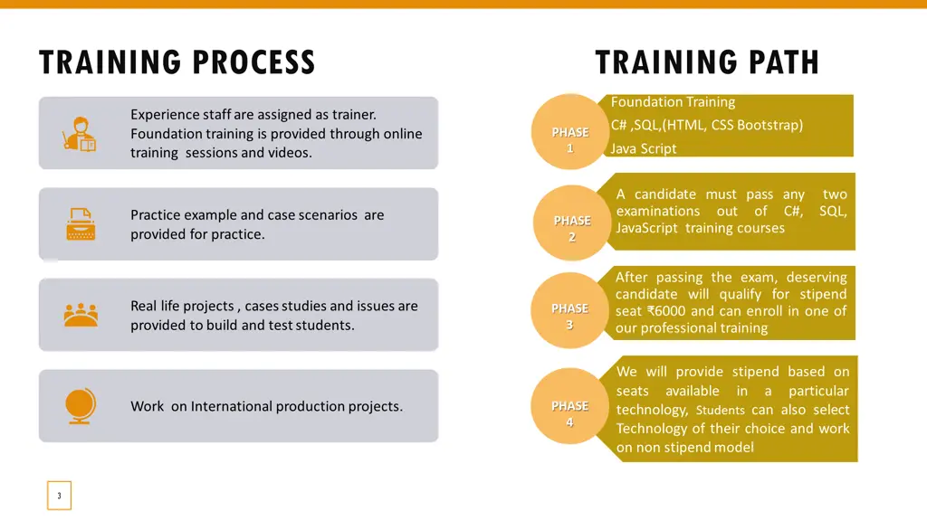 training process