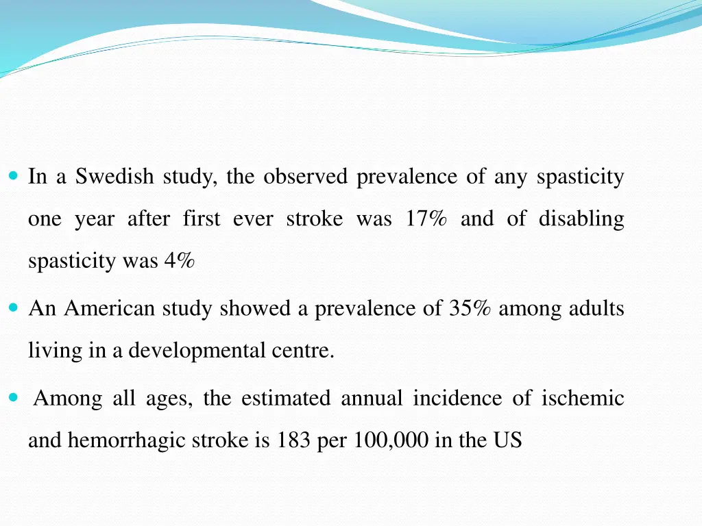 in a swedish study the observed prevalence