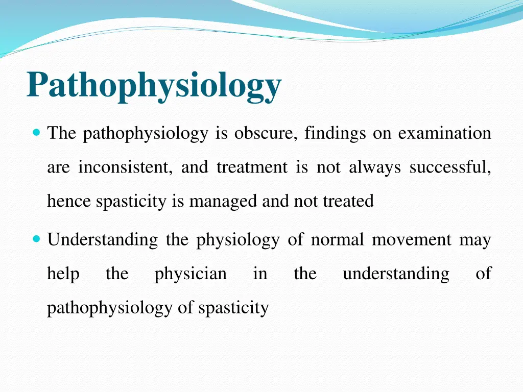 pathophysiology