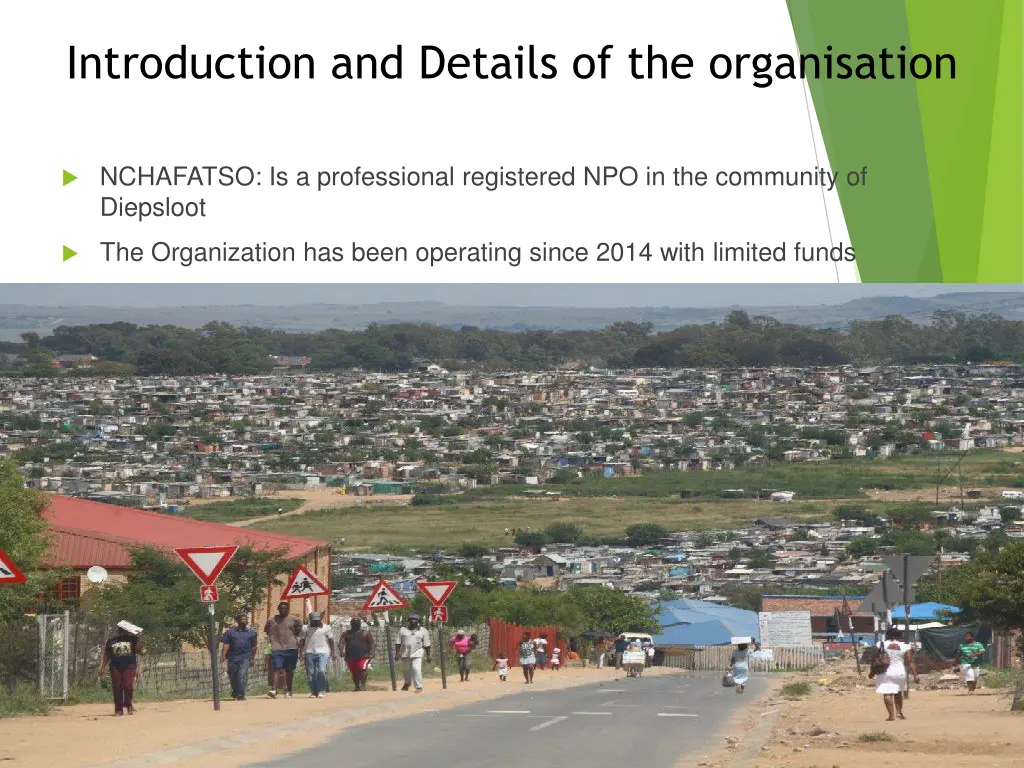 introduction and details of the organisation