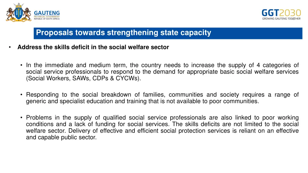 proposals towards strengthening state capacity 1