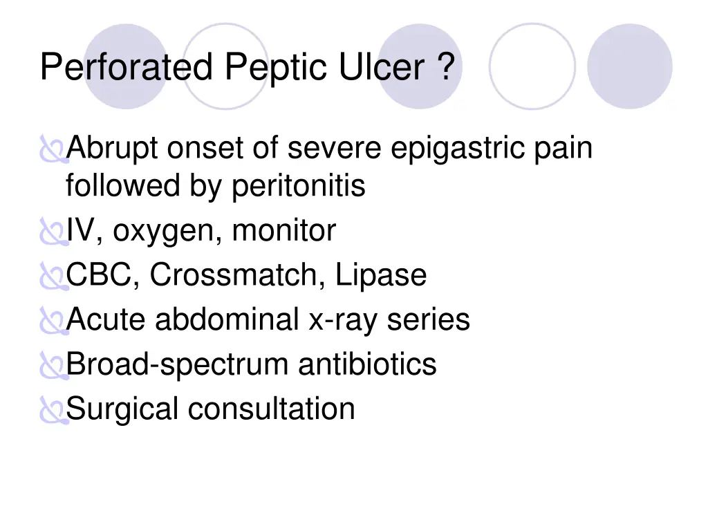 perforated peptic ulcer
