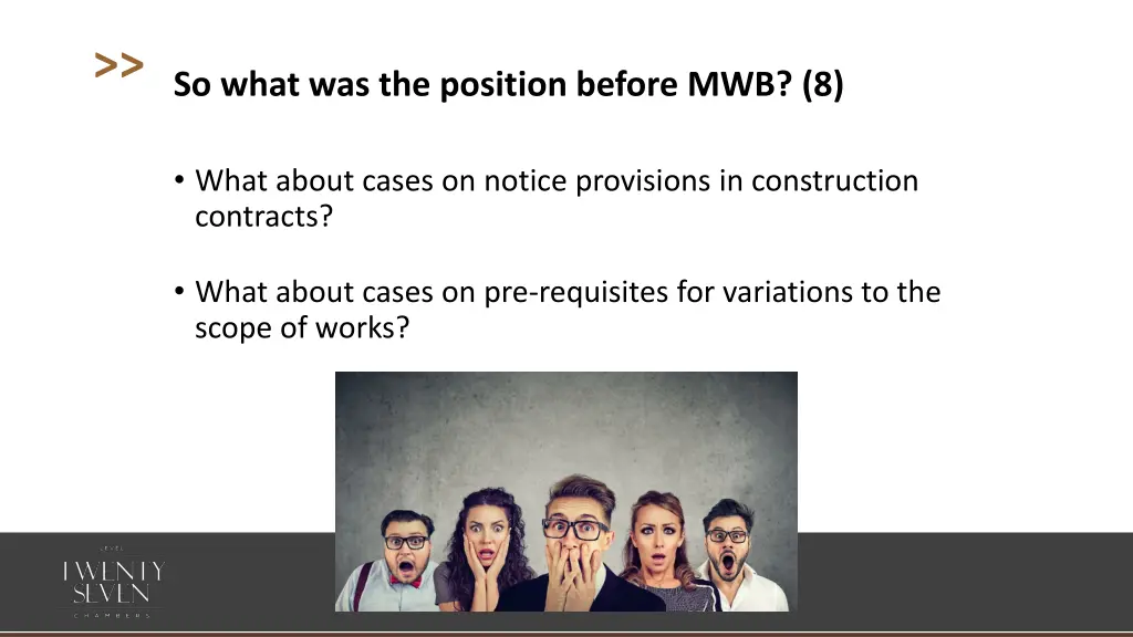 so what was the position before mwb 8