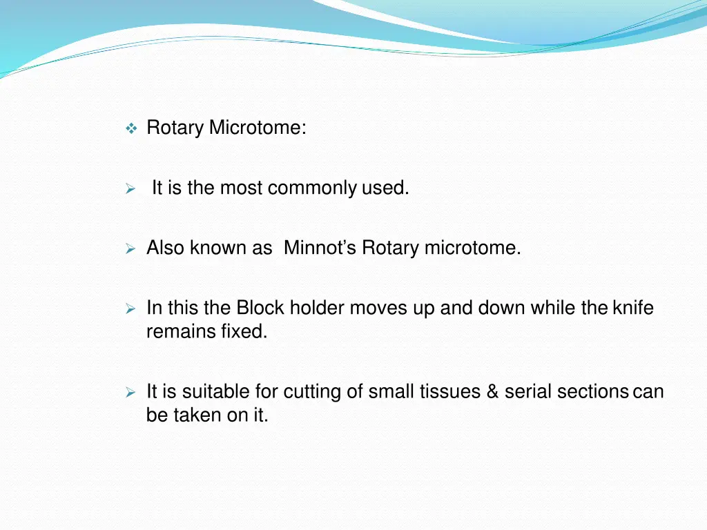 rotary microtome