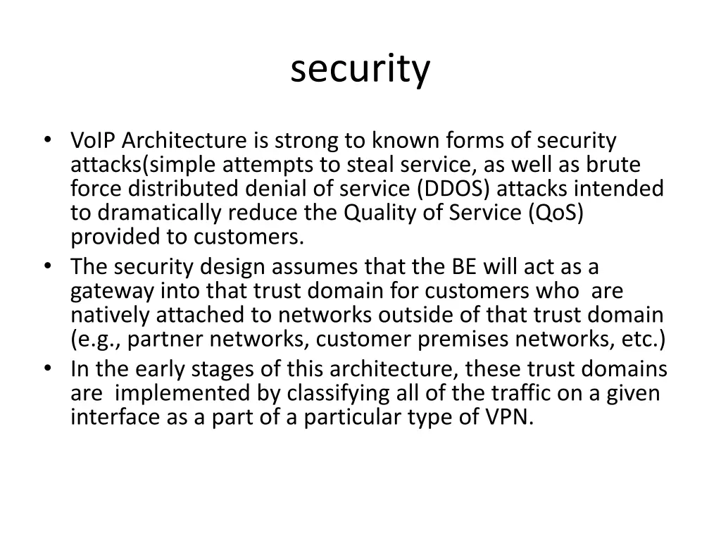 security