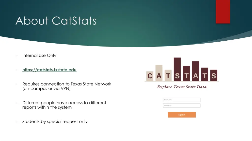 about catstats