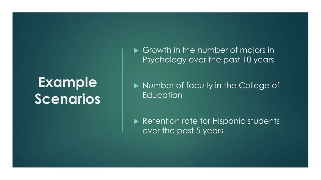 growth in the number of majors in psychology over