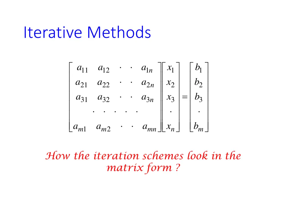 iterative methods 1