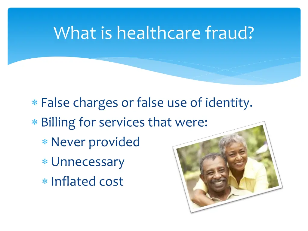 what is healthcare fraud