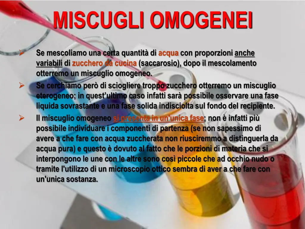 miscugli omogenei 2