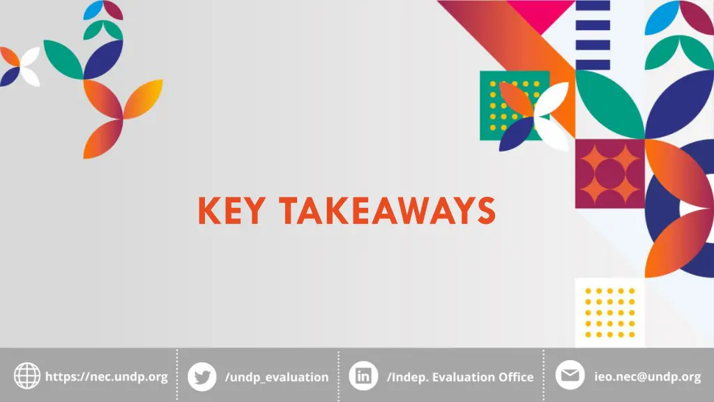 key takeaways