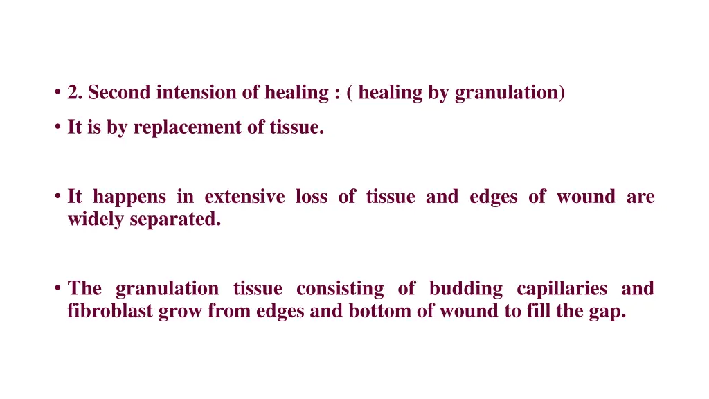 2 second intension of healing healing