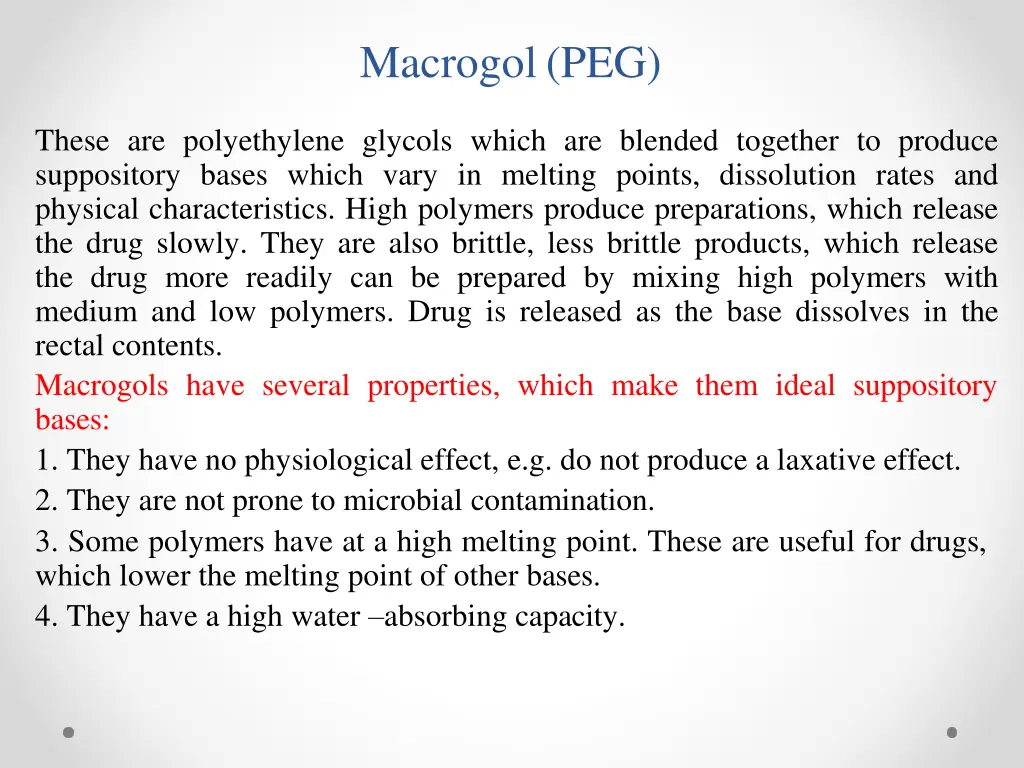 macrogol peg
