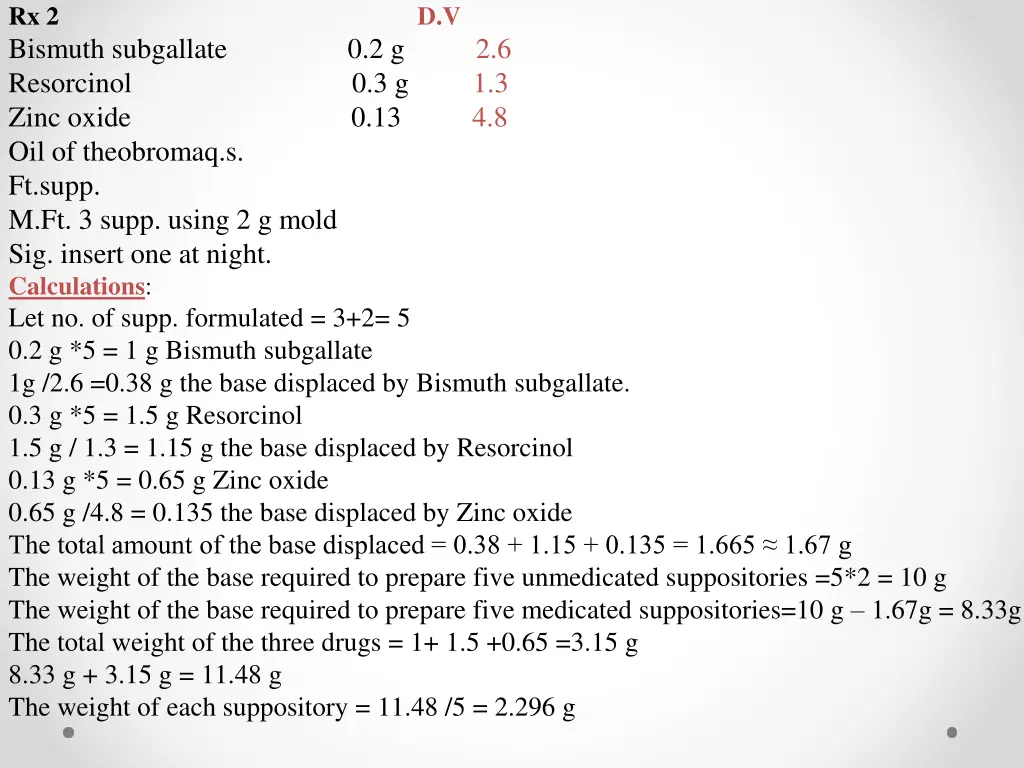 rx 2 d v bismuth subgallate 0 2 g 2 6 resorcinol