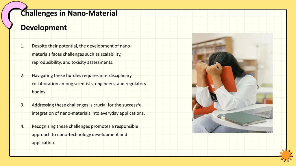 challenges in nano material